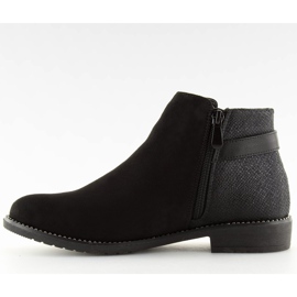 Stivaletti Chelsea neri da donna 3118 Black nero 2