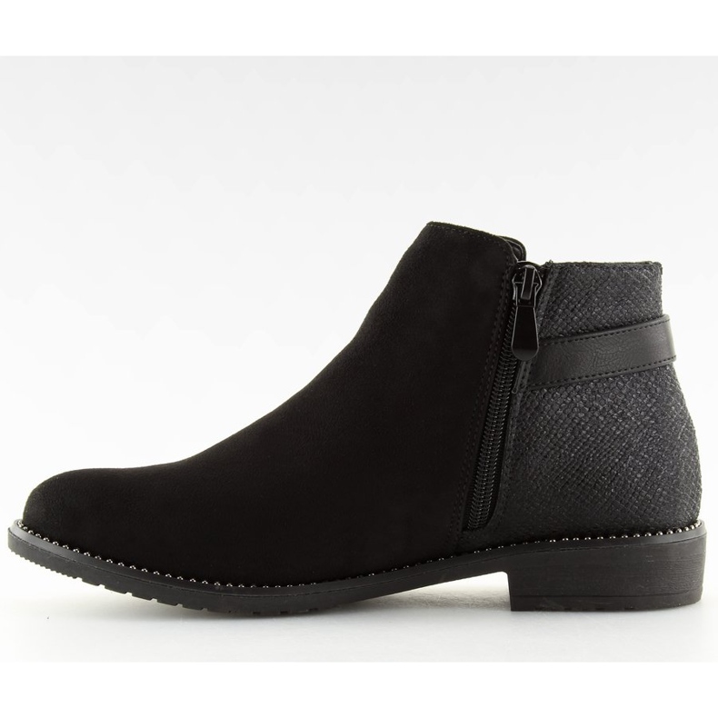 Stivaletti Chelsea neri da donna 3118 Black nero 2