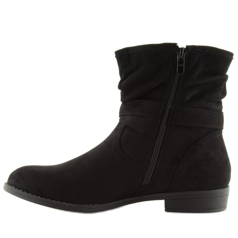 Stivali neri da donna neri 606-3 Black nero 2
