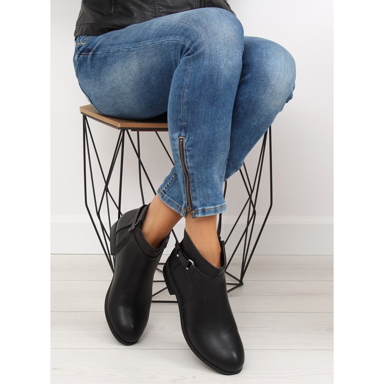 Stivali neri da donna neri 3756 Black nero 2