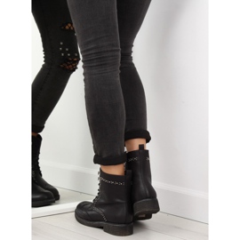 Operai neri con borchie 432-PA Black nero 2