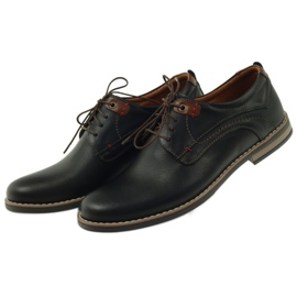 Riko scarpe uomo stringate 842 nero marrone 5