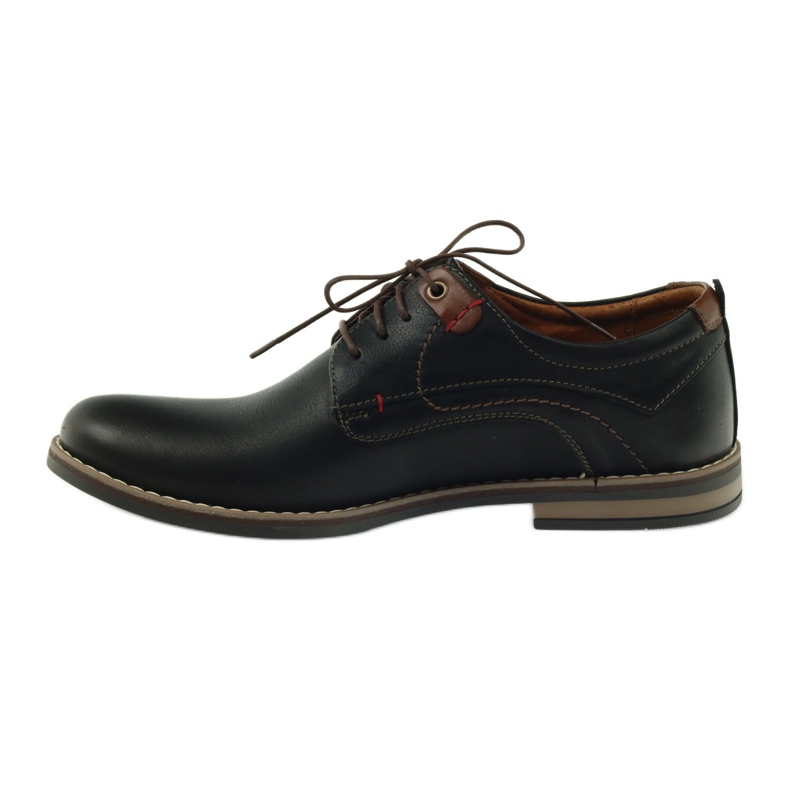 Riko scarpe uomo stringate 842 nero marrone 2