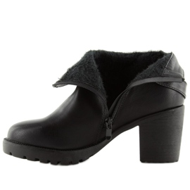 Stivali neri con tacco alto S178 Nero 1