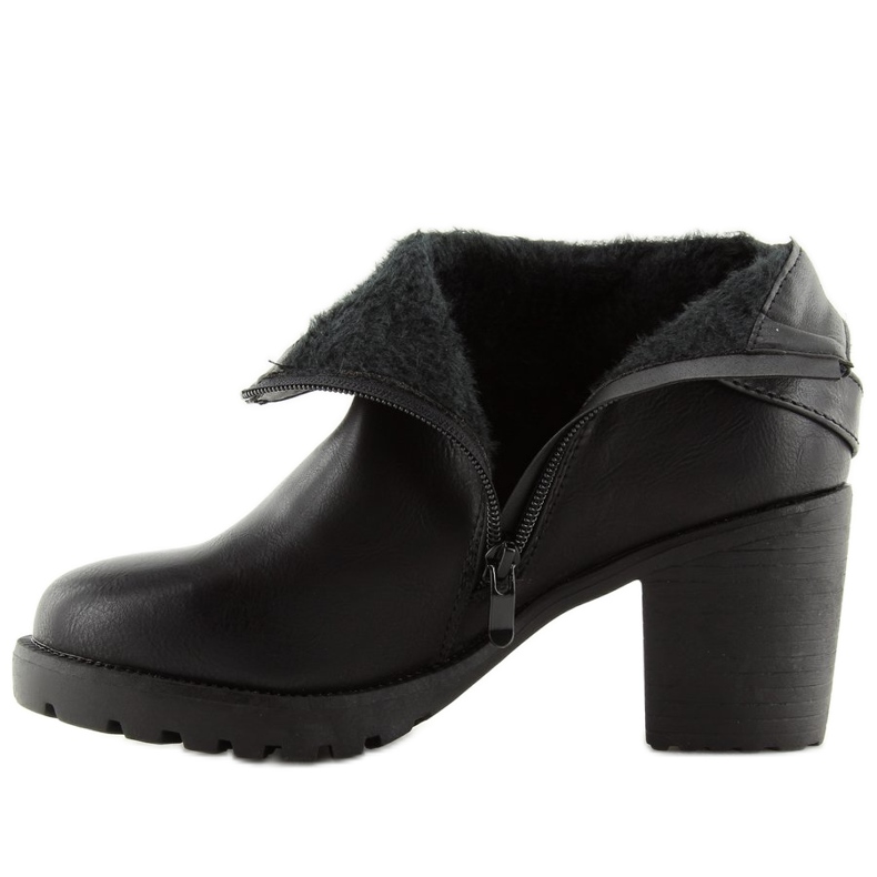Stivali neri con tacco alto S178 Nero 1