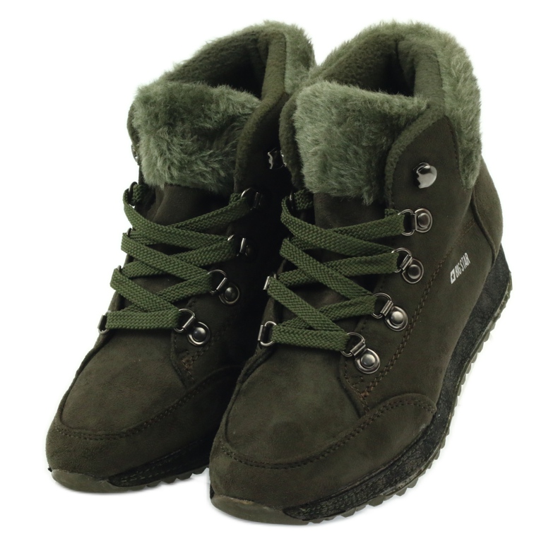 Stivali sportivi comodi BIG STAR 274665 verde 3