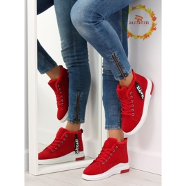 Sneakers rosse isolate 2018-67 rosse rosso 1