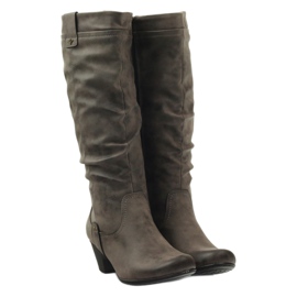 Stivali umbre super comodi Aloeloe beige 3