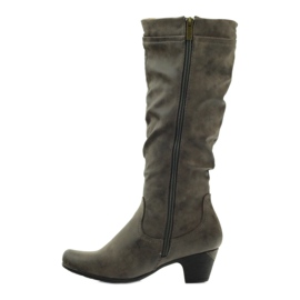 Stivali umbre super comodi Aloeloe beige 2