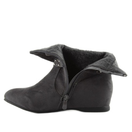 Cintura fusciacca con borchie grigie PE103 Grey grigio 2
