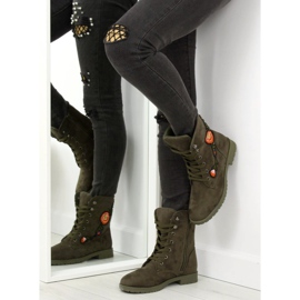 Operai con ricamo AB-9 Army Green verde 1