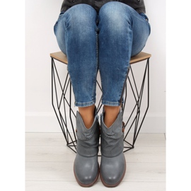 Stivali blu da donna blu 640-PA Blue 1