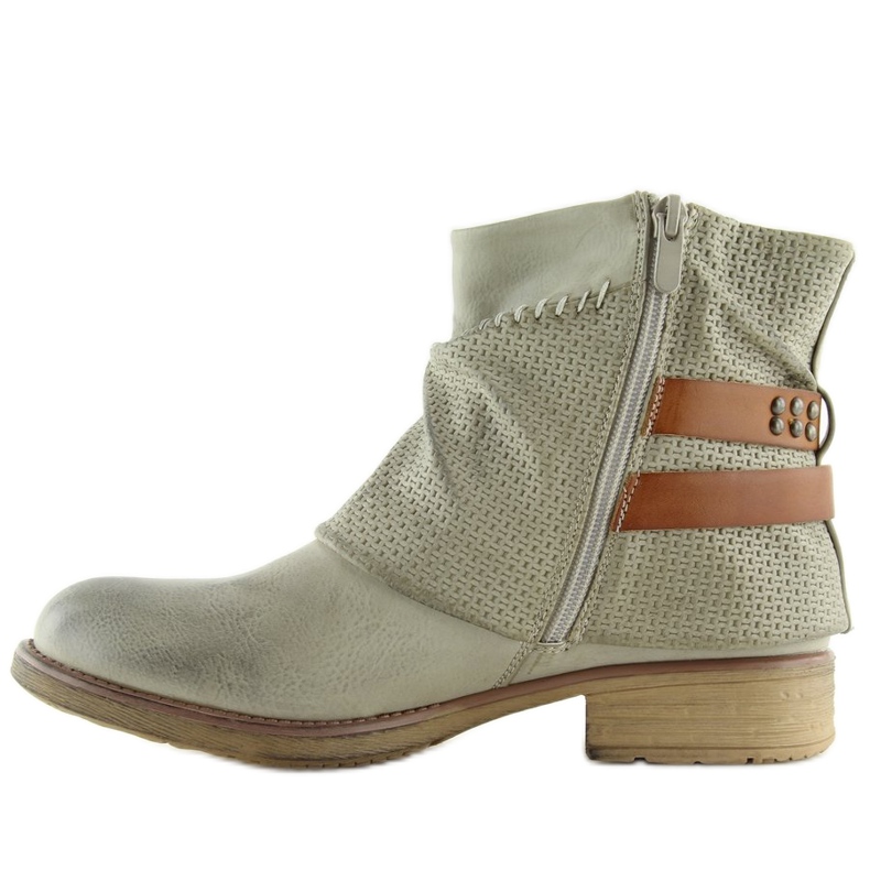 Grigio Stivali grigi da donna 640-PA Grigio 2