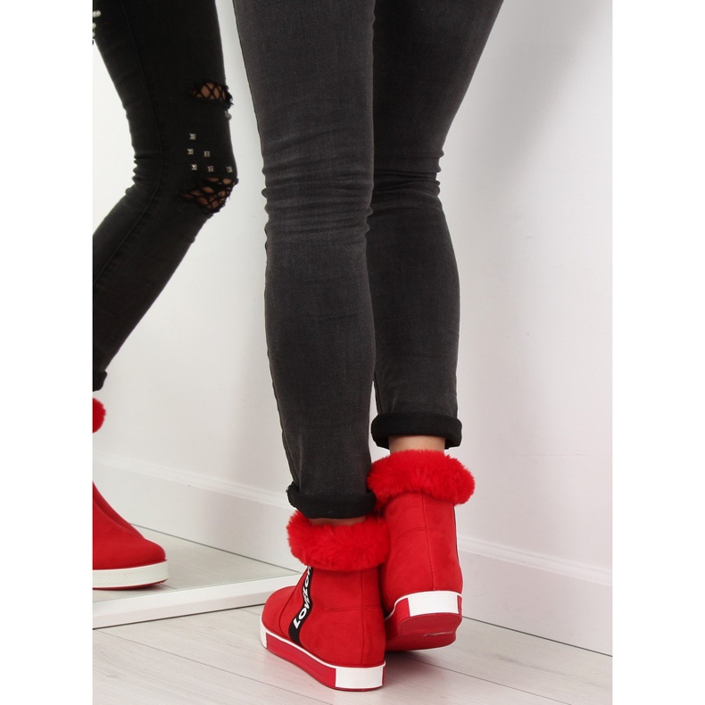 Sneakers rosse alla caviglia NB252P Red rosso 1