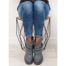 Stivali blu da donna blu 815-PA Blue 1