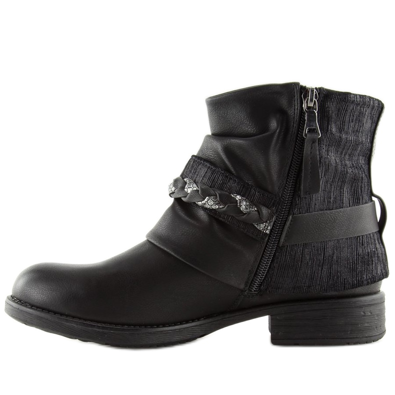 Stivali neri da donna neri 210-PA Black nero 2