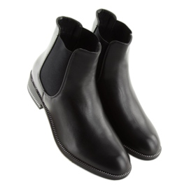 Stivaletti Chelsea neri da donna NC700 Black nero 2