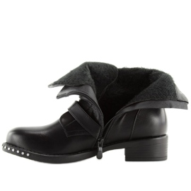 Stivali militari neri NS08P Black nero 1