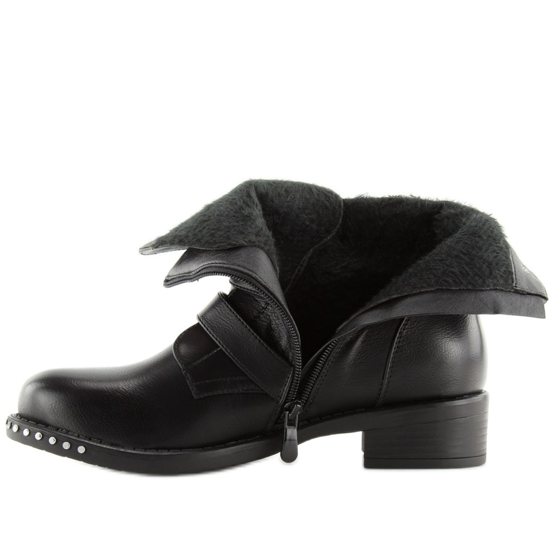 Stivali militari neri NS08P Black nero 1
