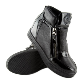 Sneakers nere da donna R24-6 Black nero 1