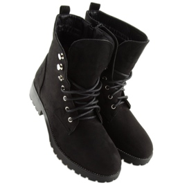 Lavoratori in camoscio nero NC698 Black 1