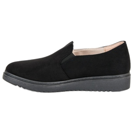 Sneakers in camoscio nero 1