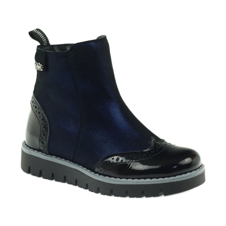 Stivali neri Ren But 3313 isolati nero blu navy 1