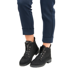 Balada Stivali allacciati neri nero 1