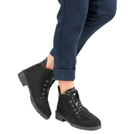 Balada Stivali allacciati neri nero 2