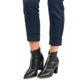 Eleganti stivali neri nero 1