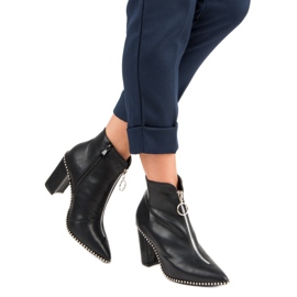 Eleganti stivali neri nero 2