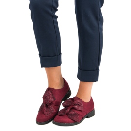 Seastar Scarpe eleganti in pelle scamosciata rosso 1