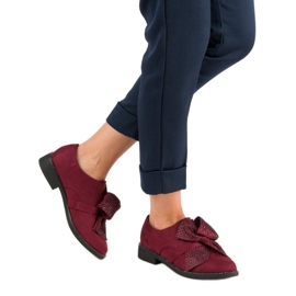 Seastar Scarpe eleganti in pelle scamosciata rosso 2