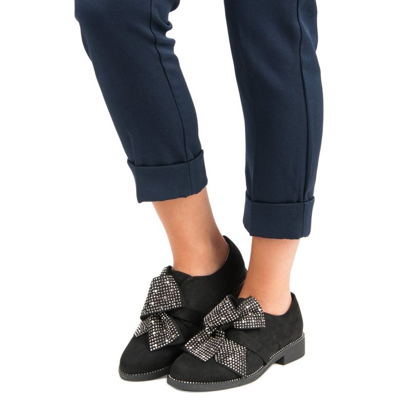 Seastar Scarpe eleganti in pelle scamosciata nero 1