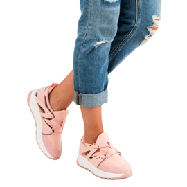 Scarpe sportive alla moda rosa 2
