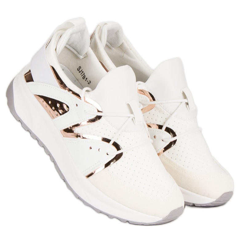 Scarpe sportive alla moda bianco 1