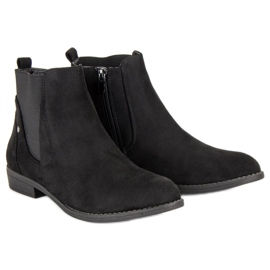 Groto Gogo Comodi stivali Jodhpur nero 1