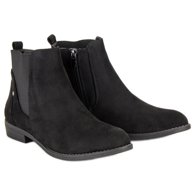 Groto Gogo Comodi stivali Jodhpur nero 1
