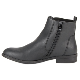Groto Gogo Comodi stivaletti Stivali Jodhpur nero 1