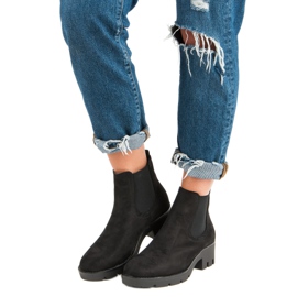 Seastar Stivali Jodhpur in camoscio nero 1