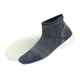 American Club Scarpe sportive da donna 17044 blu navy/argento 4