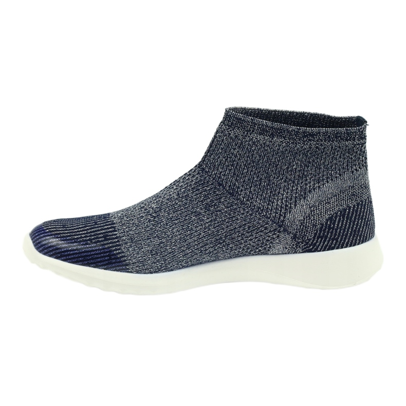 American Club Scarpe sportive da donna 17044 blu navy/argento 2