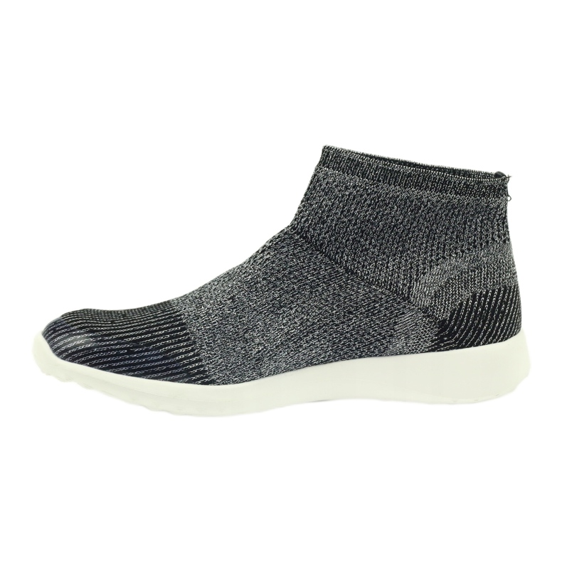 American Club American Black Sports Scarpe Sports 17044 Black/Silver nero 2