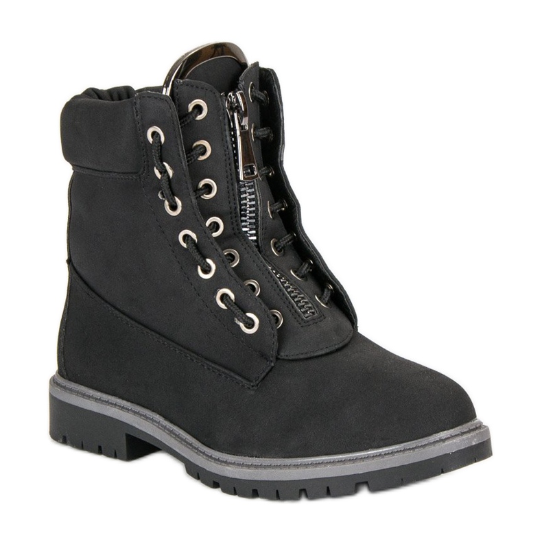 Scarpe da trekking nere da donna nero 1