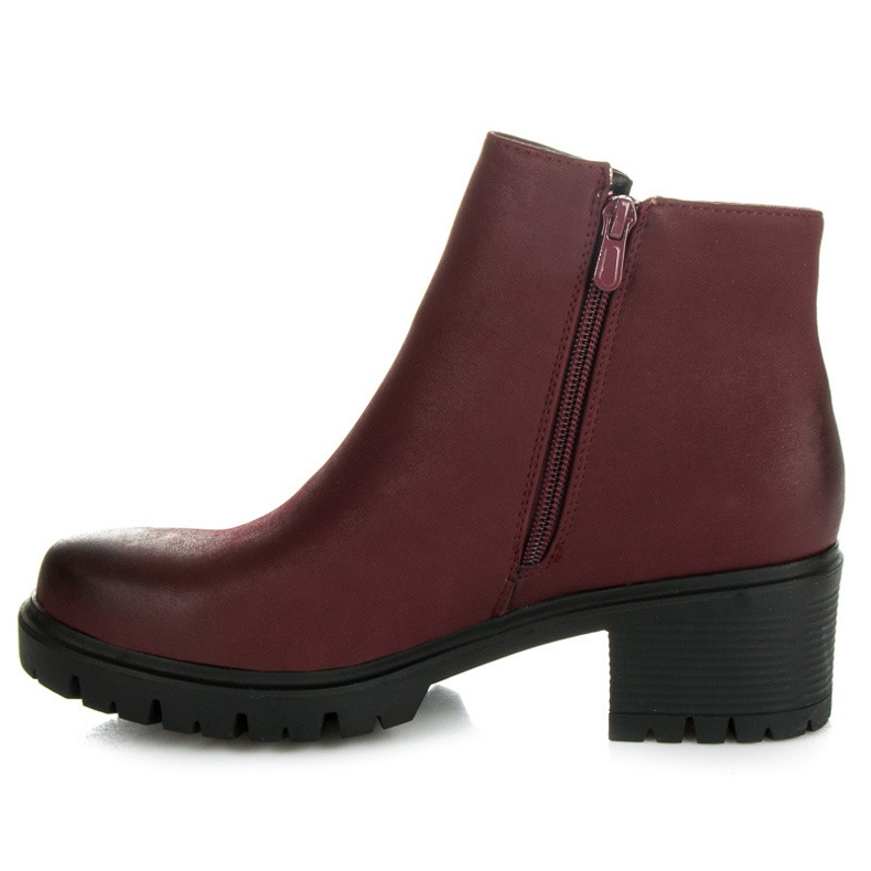 Vices New Collection Stivali bordeaux con protezione rosso 2