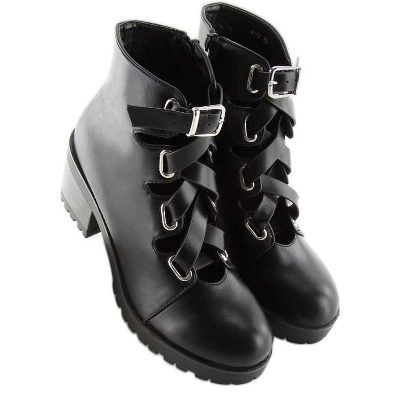 Stivali da roccia neri tagliati J-10 Black nero 2