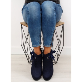 Stivali Jodhpur caldi, blu navy XY-528 Blue 1