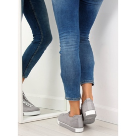 Grigio Sneakers grigie da donna X-9707 Grey 1