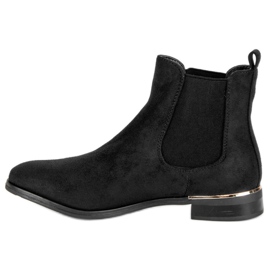 SDS Stivali Jodhpur in camoscio nero 1