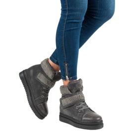 Stivali grigi caldi grigio 2